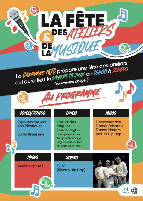 fête de la musique et des ateliers
